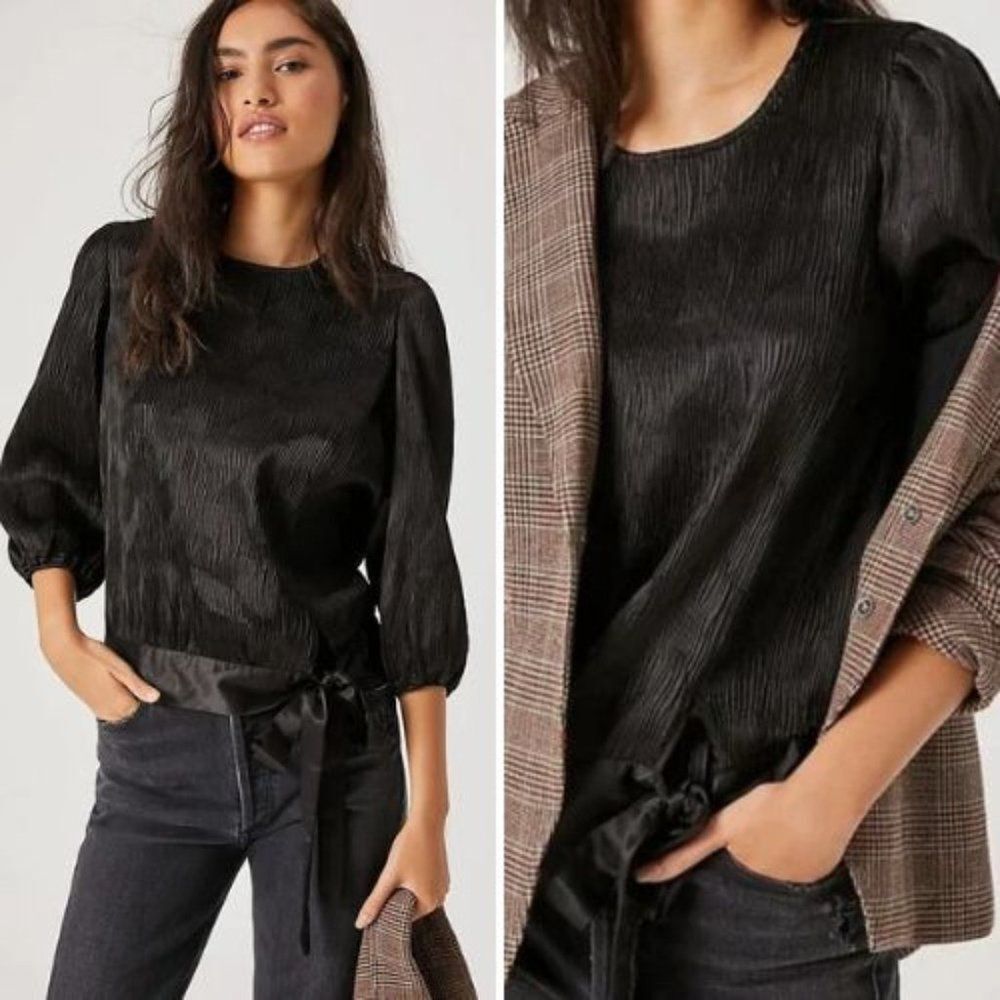 NWT Anthropologie x Daniel Rainn Noemi Textured Blouse | L